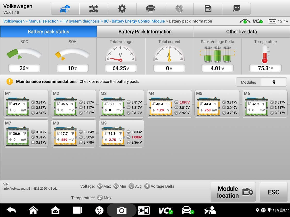 Autel MaxiIM IM608 PRO Sleutel programmeer Tool Autel MaxiSYS Ultra EV Diagnose-tester 